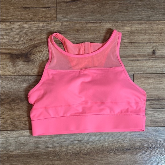 Zyia Active One More Rep All Star Coral Sports Bra - Picture 1 of 7